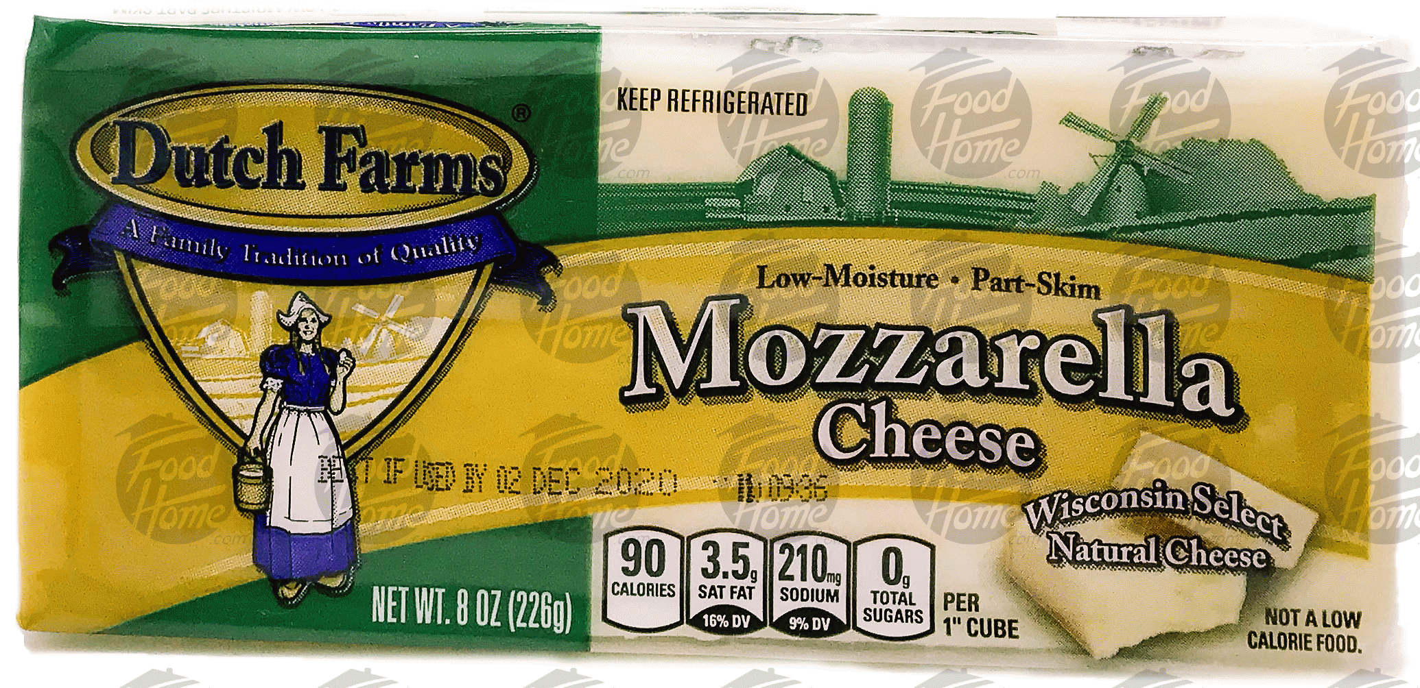 Dutch Farms  mozzarella cheese, low-moisture, part-skim Full-Size Picture